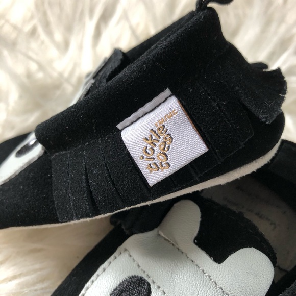 NWOT 100% Soft Leather Baby Shoes - Picture 3 of 5